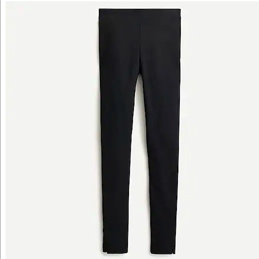 NWT* J. Crew Ankle-zip leggings in stretch ponte